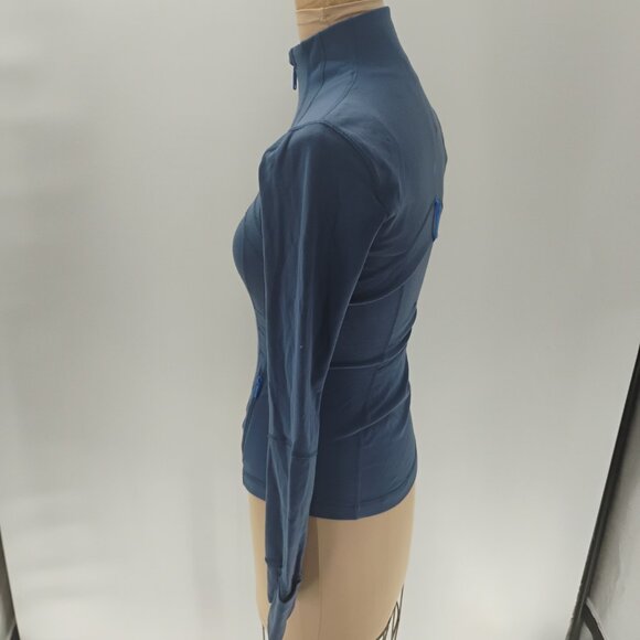 LULULEMON DEFINE JACKET NULU~SHADE~GOLD ZIPPER Size 4 - Picture 6 of 14